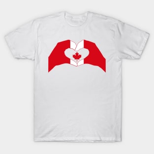 We Heart Canada Patriot Flag Series T-Shirt